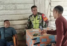 Praurit TNI Singkil Ajak Pemuda Lae Gecih Jaga Keamanan Desa