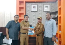 DPMK Subulussalam Verifikasi Berkas Pilkampong Tiga Desa Kecamatan Longkib