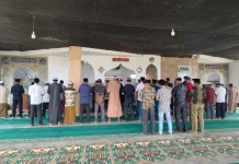 Rutan Kelas IIB Singkil Gelar Sholat Istisqa Minta Turun Hujan