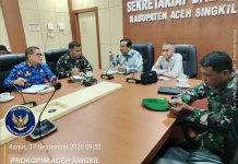 Rakornis TMMD, Bupati Singkil Minta Sasaran Program Sesuai Kebutuhan Warga