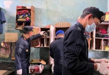 Tim Gabungan Razia Kamar Hunian Warga Binaan Rutan Singkil