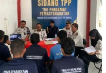 Rutan Singkil Gelar Sidang TPP Online Bersama Kanwil Bahas Integrasi WBP