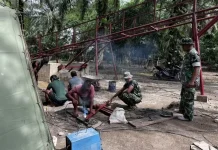 Pembangunan Jembatan Perintis Cibubukan- Serasah Aceh Singkil Terus Dikebut
