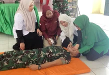 Persit Singkil Mendapat Pembekalan Ilmu Bantuan Hidup Dasar (BHD)