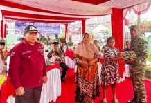Menjelang HUT Ke-81, TNI Gelar Pasar Murah untuk Warga