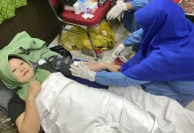 HUT ke-81 TNI, Kodim 0109/Aceh Singkil Gelar Donor Darah dan Pengobatan Masal