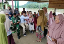 Ratusan Warga Jabi-Jabi Subulussalam Antusias Didaftarkan Program Perlinsos