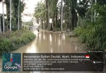 Banjir Luapan Lae Soraya di Subulussalam Surut