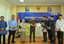 Cegah Sengketa, Kejaksaan Subulussalam Fasilitasi Sertifikat Wakaf