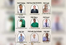 Ini Jadwal Dokter Spesialis RSUD Subulussalam Rabu 7 Oktober 2026