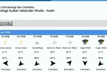 Prakiraan Cuaca Singkil Minggu 15 Februari 2026