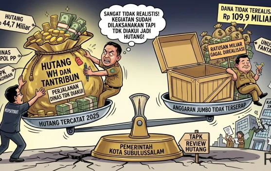 Anggaran Ratusan Miliar Tak Terserap, Hutang Pemko Subulussalam Dipertanyakan