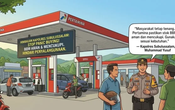 Polisi Akan Tindak Tegas Oknum Penyeleweng BBM Subulussalam