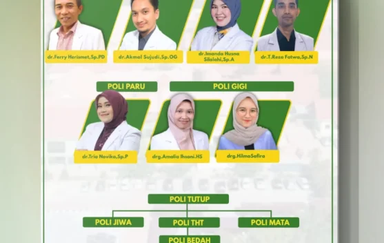 Jadwal  Dokter Spesialis RSUD 13 Maret