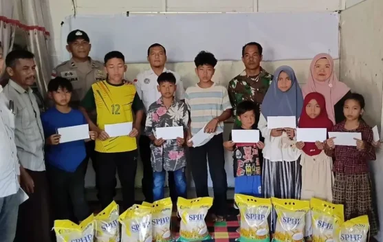 Aksi Sosial di Sultan Daulat Subulussalam Menyasar Anak Yatim