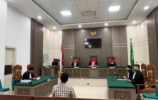 Terdakwa Korupsi Dana Operasional PT. Pos Indonesia KCP Rimo di Pidana 7 Tahun