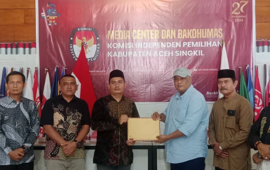 Datangi KIP, Sejumlah Tokoh di Singkil Perjuangan Dapil Baru DPRA