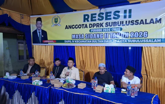 Reses II, Wakil Ketua DPRK Mukmin Pardosi Komitmen Kawal Usulan Warga Batu Napal