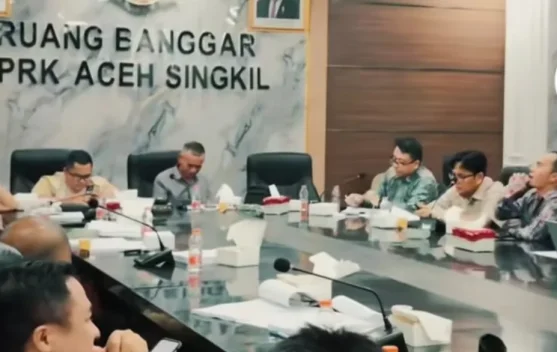 Tim Banggar DPRK dan TAPK Aceh Singkil Mulai Bahas Raqan APBK usai Dievaluasi