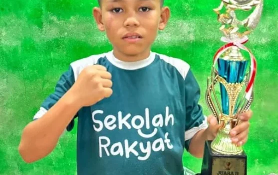 Rasyid Al Ghani meraih juara 2 pada Ajang perlombaan O2SN