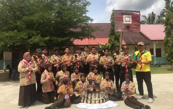 MAN 1 Aceh Singkil Ukir Sejarah, Sabet Banyak Piala  Perkemahan Pramuka ADIBRATA Ke-1
