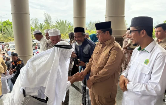 Pemkab Singkil Sambut Kepulangan Jemaah Haji