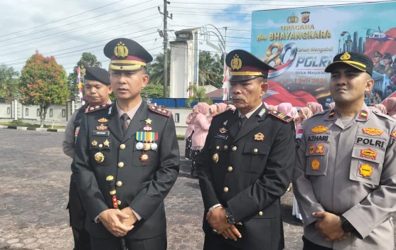 Hari Bhayangkara ke-80, Polres  Aceh Singkil Komit Layani dan Lindungi Masyarakat