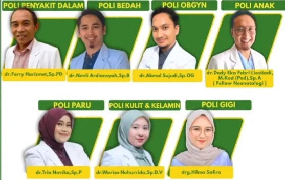 Ini Jadwal  Dokter Spesialis RSUD 02 Juli