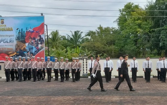 HUT Bhayangkara, Kapolres Aceh Singkil Tekankan Pesan Presiden: Pengabdian Polri