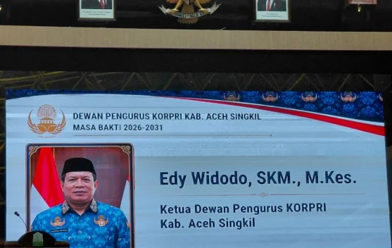 Ketua Umum KORPRI Nasional Kukuhkan Edy Widodo sebagai Ketua Dewan Pengurus KORPR