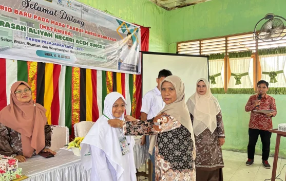 Kegiatan  MATAMUDA MAN Aceh Singkil Tahun Pelajaran 2026/2027, Resmi di Tutup