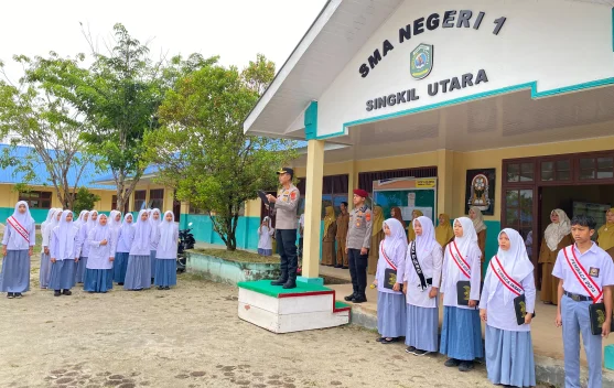 Kapolres Aceh Singkil Imbau Pelajar SMA Jauhi Perilaku Negatif
