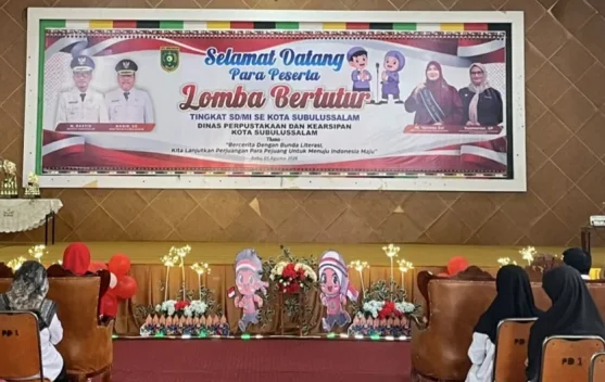Lestarikan Cerita Rakyat, Siswa Sekolah di Subulussalam Ikut Lomba Bertutur
