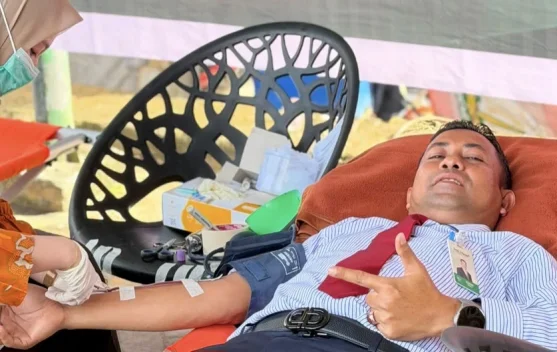 HUT ke-53, Bank Aceh Syariah Subulussalam Sumbangkan Puluhan Kantong Darah