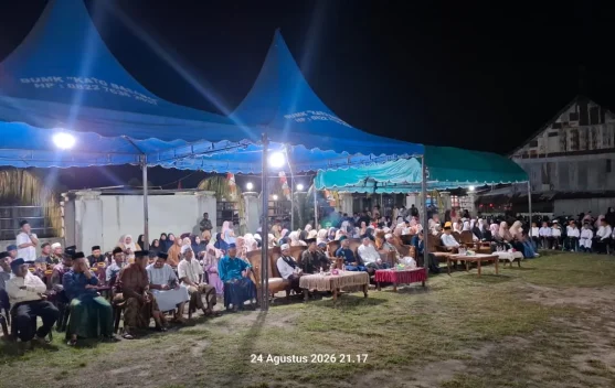 Rapai MAN Aceh Singkil Semarakkan Maulid di Masjid Baiturrahim Singkil