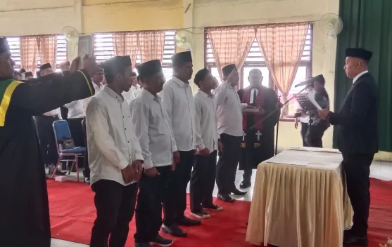Ratusan Anggota BPKam di Aceh Singkil Dilantik