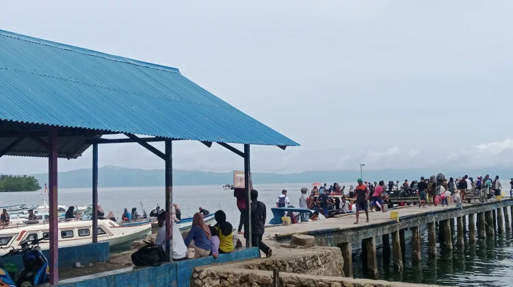 H-2 Ramadan, Pelabuhan Tahoku Mulai Dipadati Pemudik