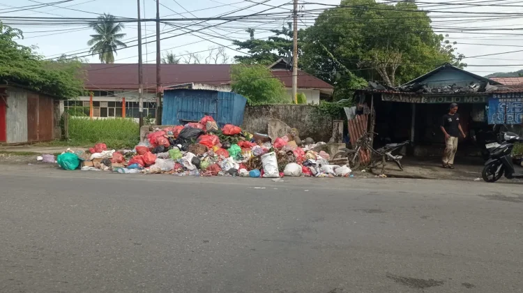 Sampah Tak Terangkut, Warga Waiheru Mengeluh