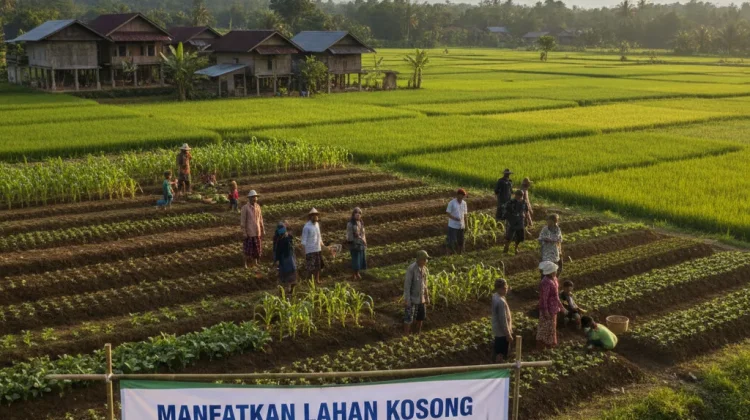 Tingkatkan Ekonomi Keluarga, Warga Diimbau Manfaatkan Lahan Kosong