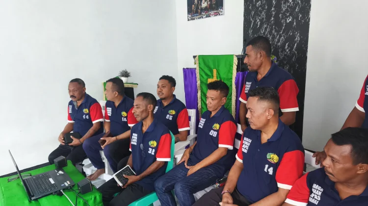 Masuki Masa Pra-Paskah, Warga Binaan Kristiani Lapas Wahai Ibadah Rabu