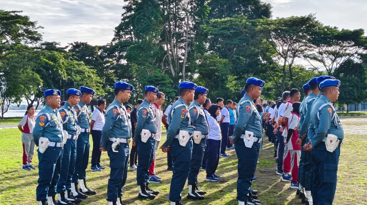 Danpomal Kodaeral IX Pimpin Apel HUT ke-80 Pomal