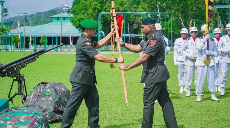 Pangdam XV/Pattimura Pimpin Sertijab Danyonif 733/Masariku
