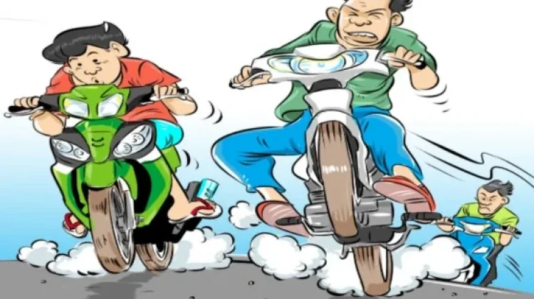 Aksi Balap Liar Kembali Muncul, Resahkan Warga
