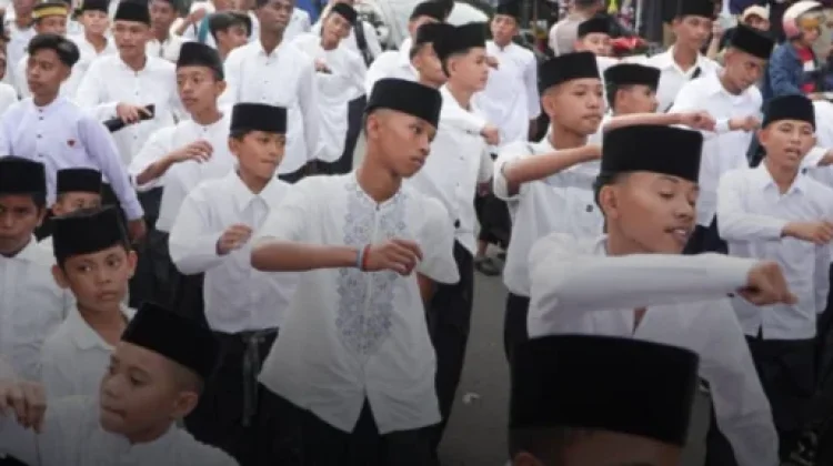 Tarian Samrah Kolaborasi Remaja Masjid dan Pemuda Gereja Diapresiasi Warganet