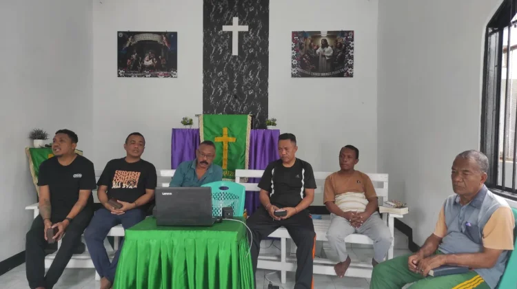 Warga Binaan Lapas Wahai Ibadah Virtual Pekan Prapaska I