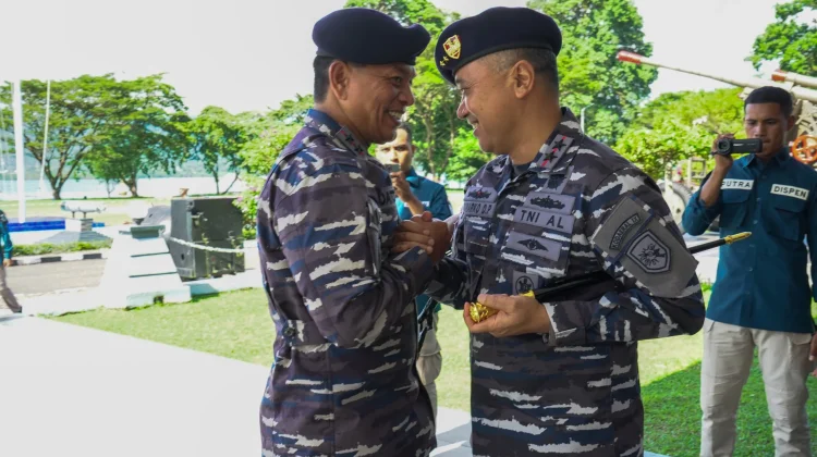 Terima Kunker Pangkoarmada III, Dankodaeral IX Paparkan Kondisi Maluku
