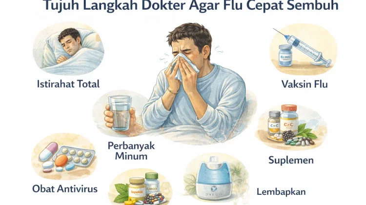 Begini Kata Dokter agar Flu Cepat Sembuh