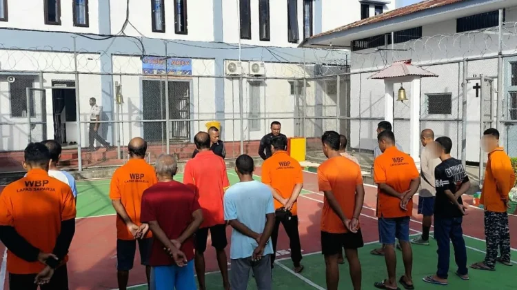 Lapas Saparua Razia Hunian Warga Binaan secara Berkala