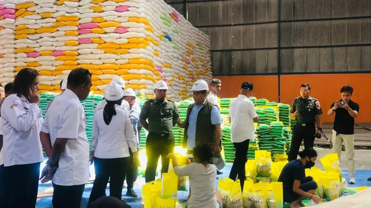Pastikan Ketersediaan Bapok, Tim Inflasi Kota Ambon Sidak Distributor