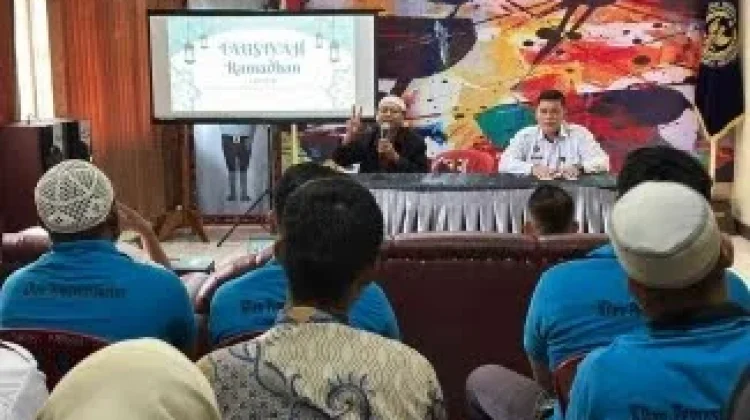 Bapas Ambon Gelar Tausiyah,Momentum Refleksi Bagi Klien dan Pegawai
